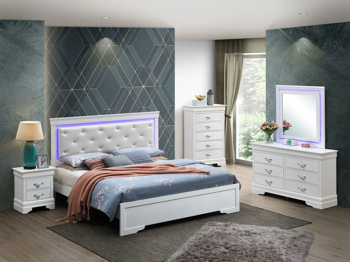 LED Elegant Bed - Furniture Home Direct