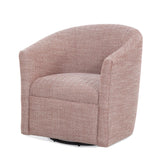 Lainey - Swivel Barrel Chair With 360 Degree Rotation - Furniture Home Direct