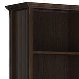 Acadian - 5 Shelf Bookcase, Handcrafted - Furniture Home Direct