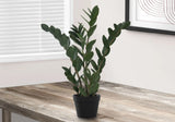 29" Tall, Artificial Plant, Zz Tree, Indoor, Faux, Fake, Floor, Greenery, Potted, Real Touch, Decorative - Green / Black - Furniture Home Direct