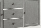 Katia - Server - Gray / White - Furniture Home Direct