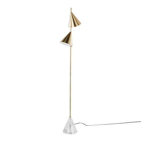 Cone - Contemporary Contemporary Design Floor Lamp - Furniture Home Direct