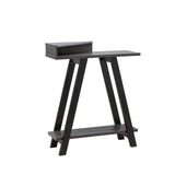 Contemporary Console Table With Two Shelves - Furniture Home Direct