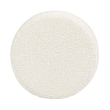 Homary - Floor Cushion Footrest Ottoman - Ivory White - Furniture Home Direct