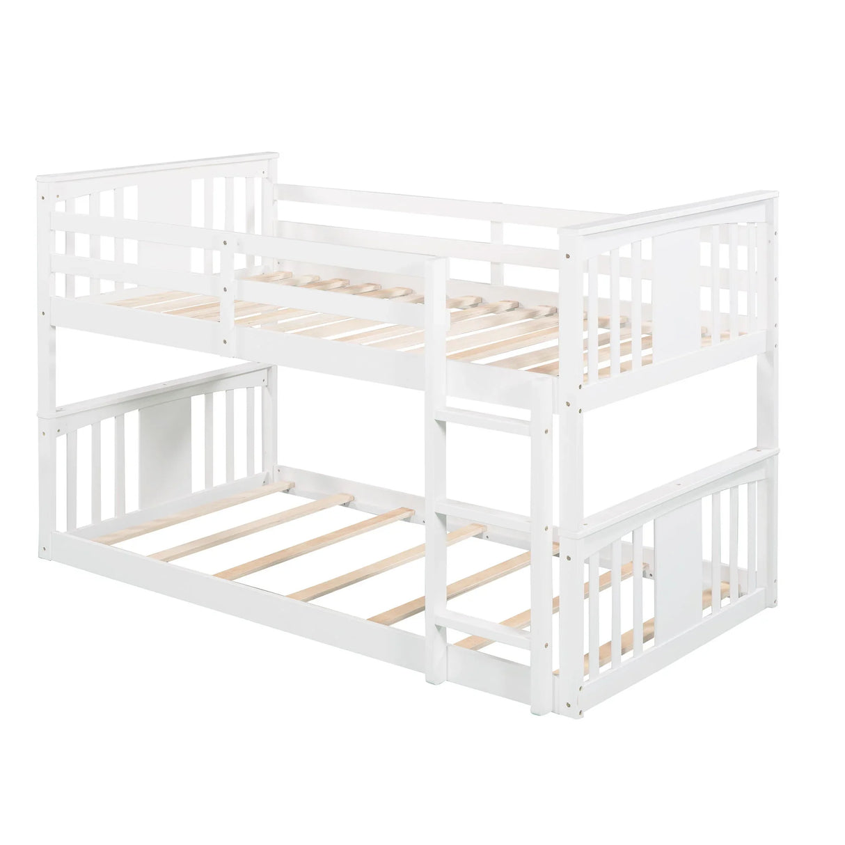 Guardrails Bunk Bed With Ladder - Furniture Home Direct