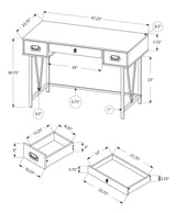 Computer Desk For Home Office, Laptop, Storage Drawers, Transitional - Furniture Home Direct