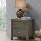 Charming Nightstand With Drawers - Furniture Home Direct