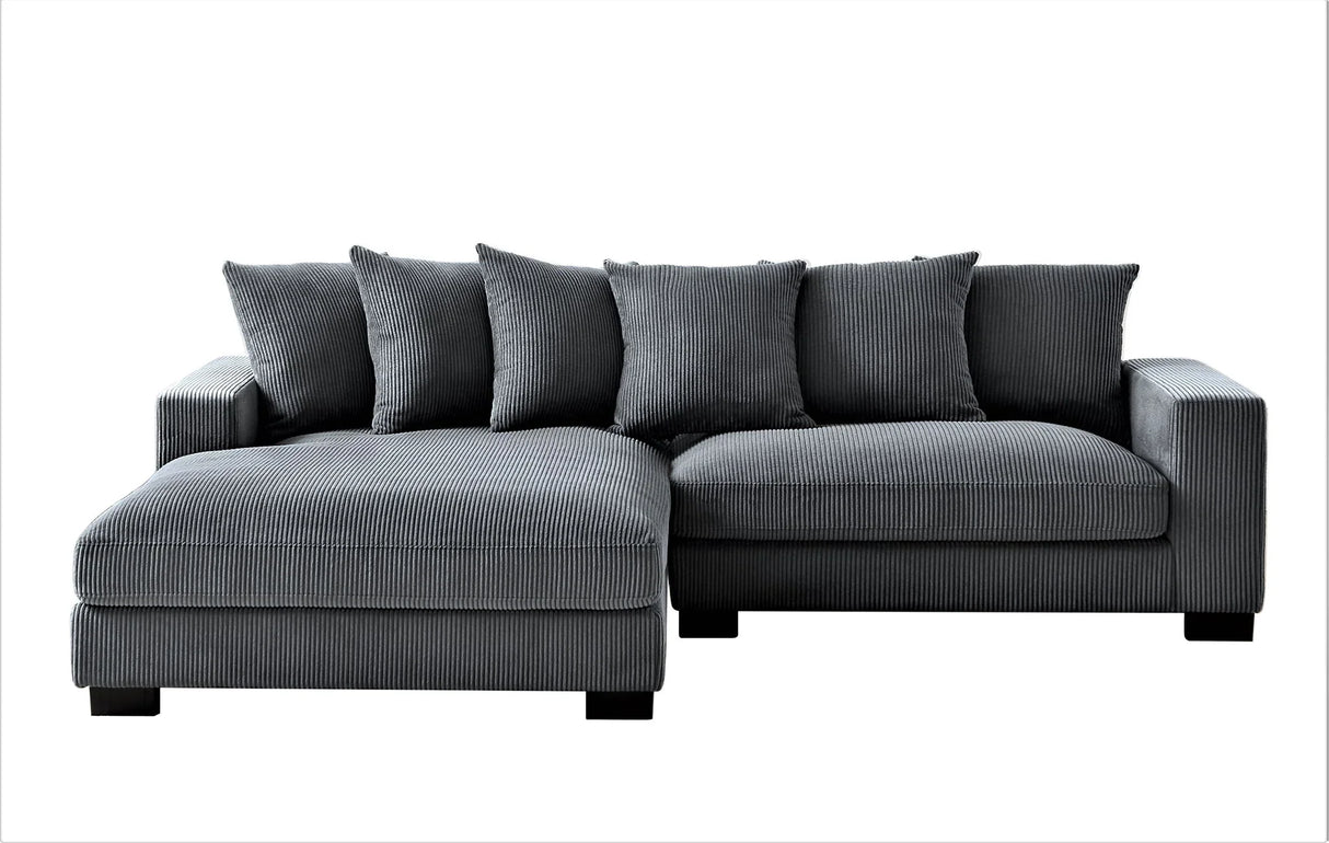 Luxe - Oversized 2 Piece Sectional Couches For Living Room, L Shaped Sofa With Chaise - Furniture Home Direct