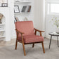 Accent Chair, Classic Mid Century Modern For Extra Seating - Furniture Home Direct