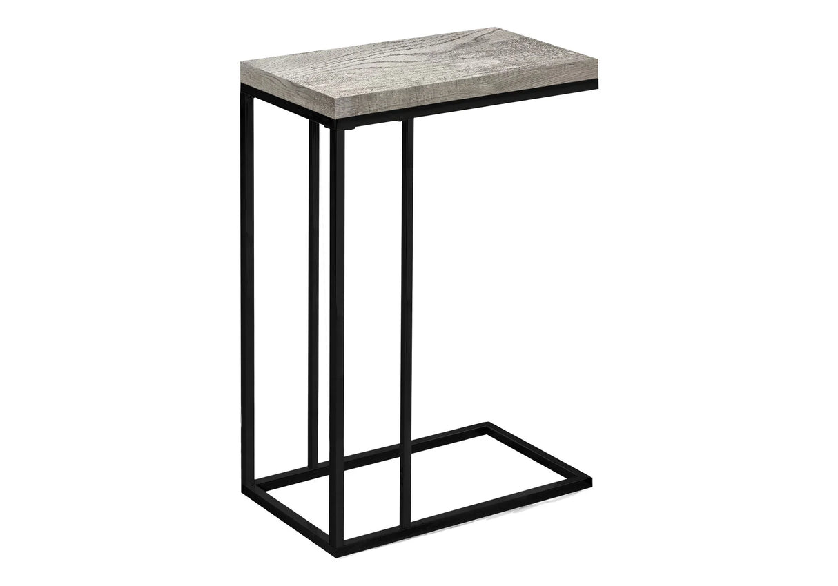 C-Shaped Accent Table For Living Room - Furniture Home Direct