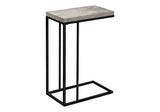 C-Shaped Accent Table For Living Room - Furniture Home Direct
