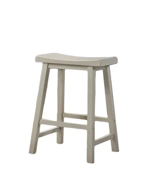 Alonzo - 17.5" Backless Ergonomic Counter Height Stool (Set of 2) - Furniture Home Direct