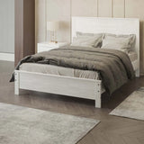 Albany - Bed Frame With Headboard, Heavy Duty Modern Rustic Design - Furniture Home Direct