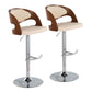 Pino - Mid Century Modern Adjustable Barstool With Swivel - Furniture Home Direct