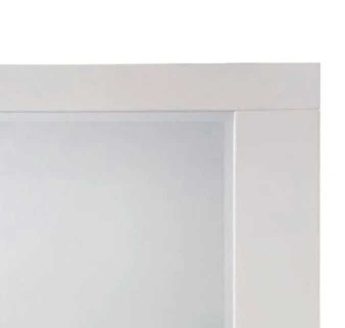 Naima II - High Gloss Mirror - White - Furniture Home Direct