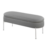 Chloe - Contemporary / Glam Bench - Furniture Home Direct