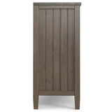 Lev - Low Storage Cabinet - Smoky Brown - Furniture Home Direct