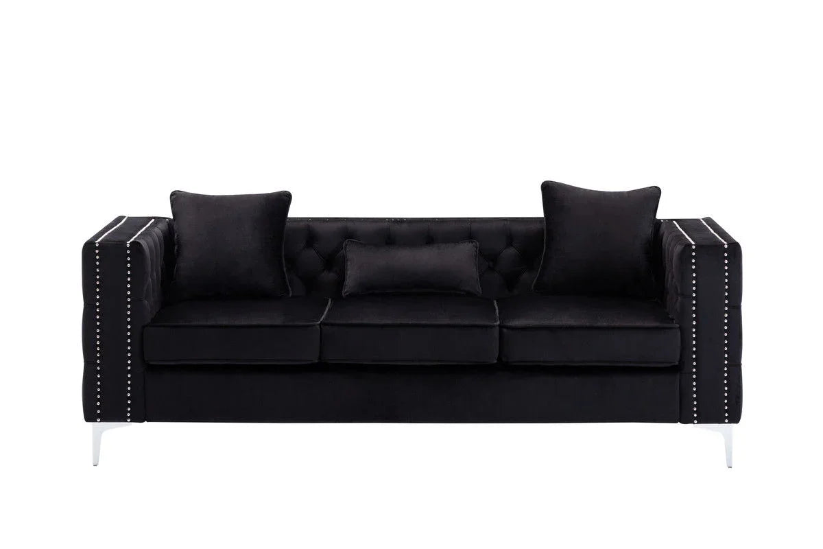 Lorreto - Velvet Sofa - Furniture Home Direct