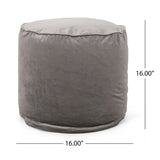Shimon - Cylinder Pouf Ottoman And Floor Cushion - Furniture Home Direct
