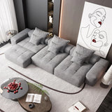 Modern Oversized Diy Combination Modular Sectional Sofa With Pillows - Furniture Home Direct
