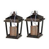 Menifee - Lantern With Led Candle (Set of 2) - Furniture Home Direct