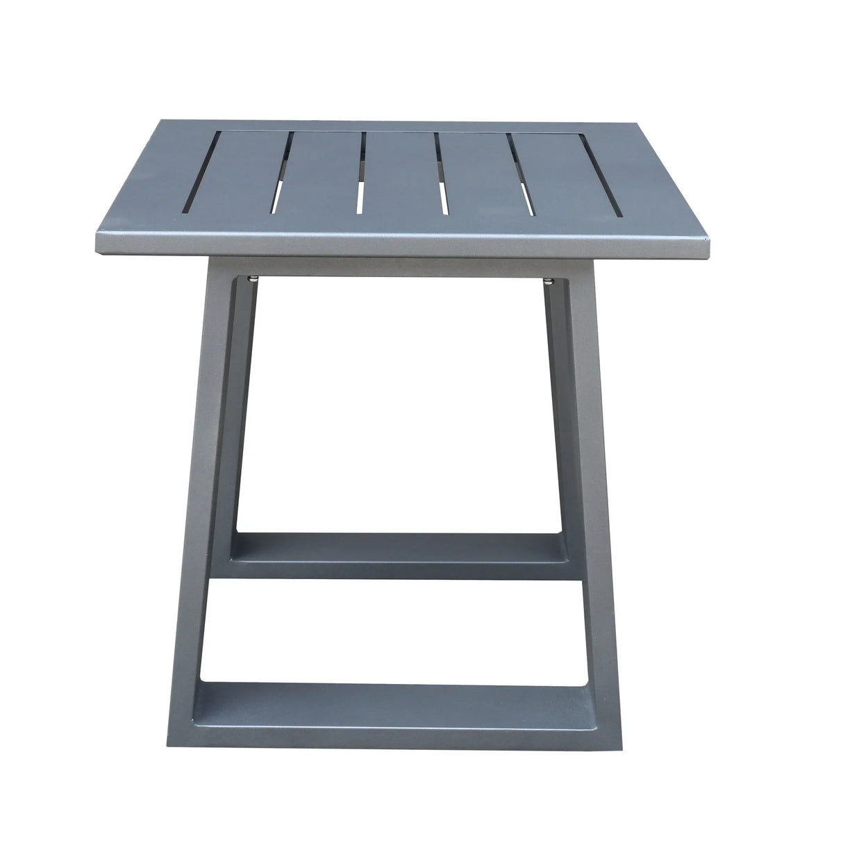 Traditional Style Outdoor Square End Table - Furniture Home Direct
