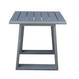 Traditional Style Outdoor Square End Table - Furniture Home Direct