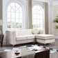 Delray - Micro Suede Sofa Chaise - Furniture Home Direct