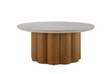 Evenlyn - Faux Concrete Top Table - Furniture Home Direct