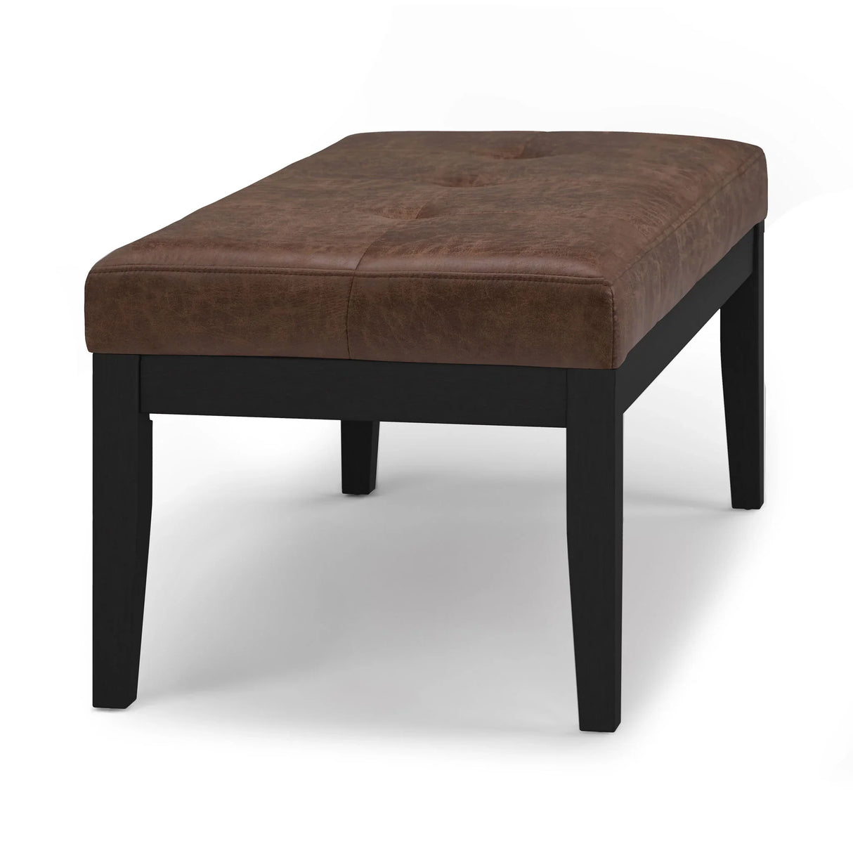 Lacey - Upholstered Tufted Ottoman Bench - Furniture Home Direct
