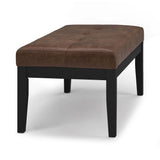 Lacey - Upholstered Tufted Ottoman Bench - Furniture Home Direct