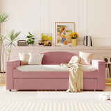 Upholstered Daybed With Storage Armrests, Trundle And Latest Integrated Bluetooth Audio System - Furniture Home Direct