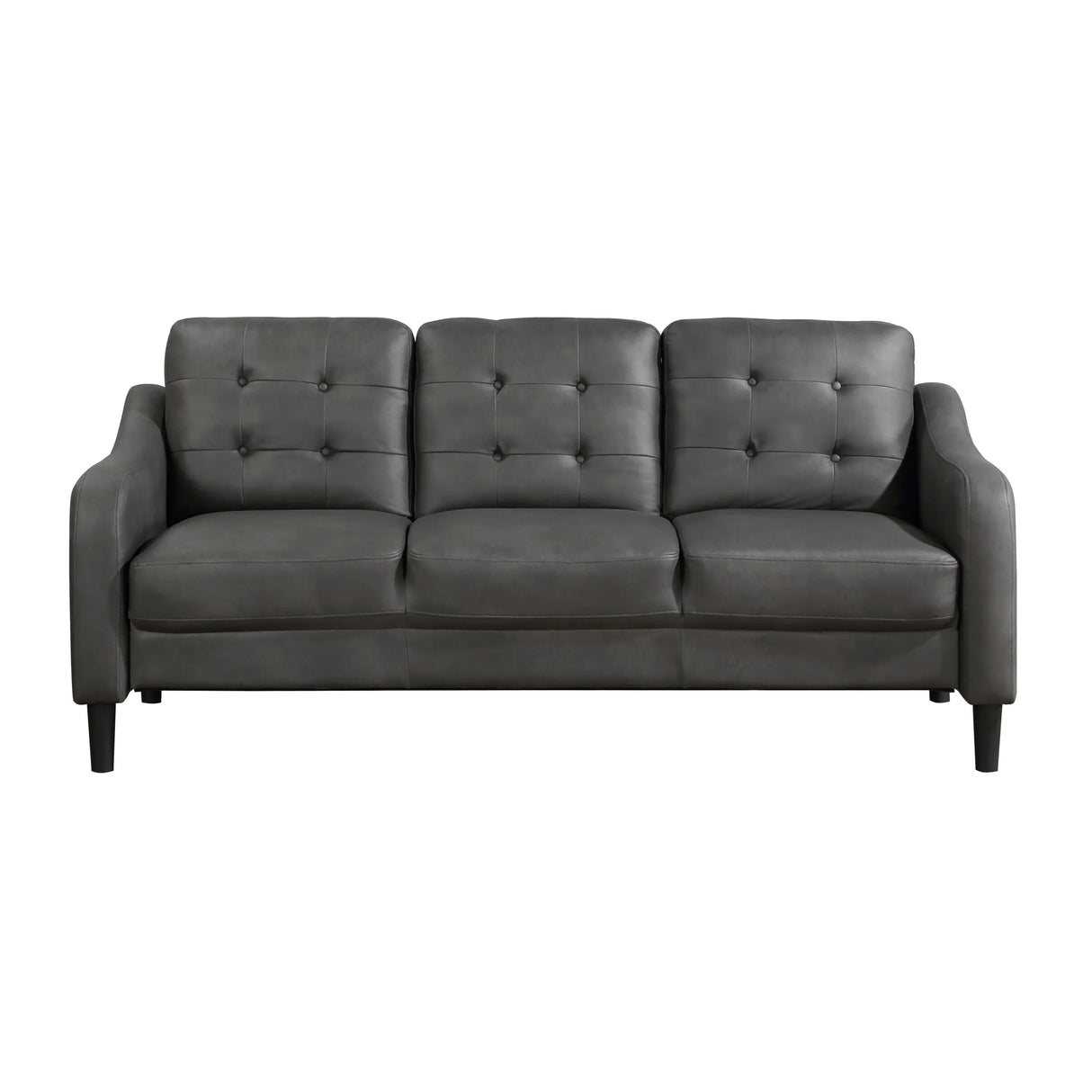 3pc Living Room Set Including Sofa, Love seat and Chair - Gray - Furniture Home Direct