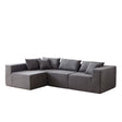 Modular L Shaped Sectional Compressed Sofa, Free Combination - Furniture Home Direct