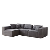 Modular L Shaped Sectional Compressed Sofa, Free Combination - Furniture Home Direct