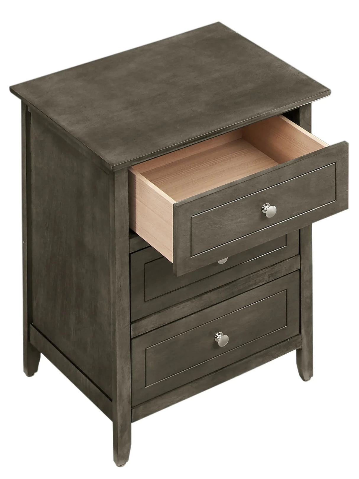 Daniel - 3 Drawer Nightstand - Furniture Home Direct