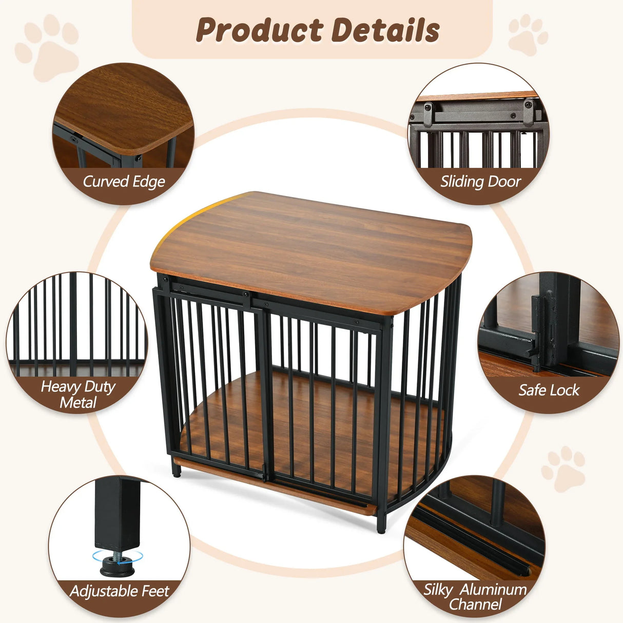 Furniture Style Dog Crate For Small And Medium Dogs - Furniture Home Direct