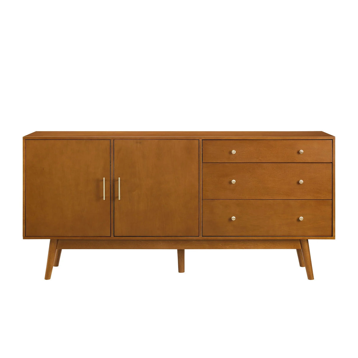 Mid-Century Modern Minimalist 2 Door Sideboard - Furniture Home Direct