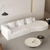 Modular Stationary Sofa - White - Furniture Home Direct