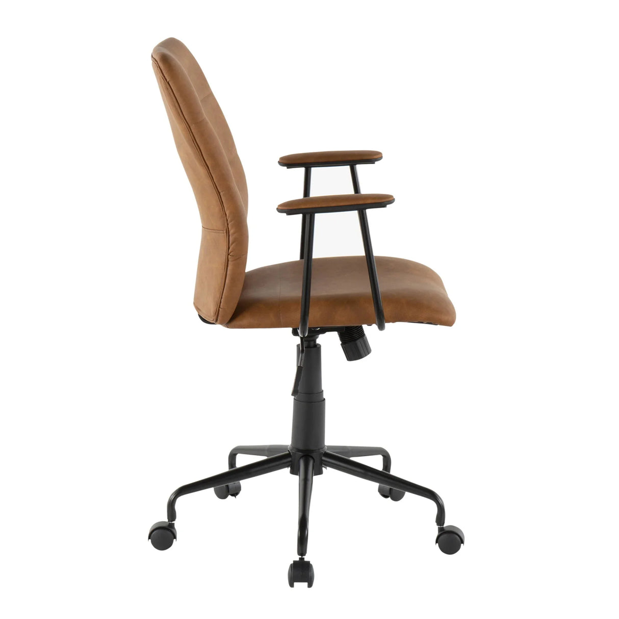 Fredrick - Contemporary Office Chair - Brown - Furniture Home Direct
