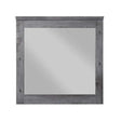 Vidalia - Rustic Mirror - Gray / Oak - Furniture Home Direct