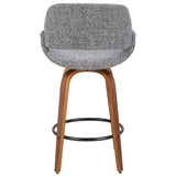 Fabrico - Mid Century Inviting Design Modern Counter Stool - Furniture Home Direct