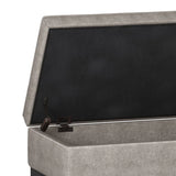 Cosmopolitan - Storage Ottoman Bench With Open Bottom - Furniture Home Direct