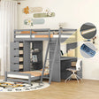 Bunk Bed With LED Light And USB Ports - Furniture Home Direct