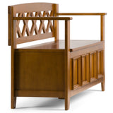 Amherst - Handcrafted Entryway Storage Bench - Furniture Home Direct