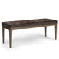 Waverly - Upholstered Tufted Ottoman Bench - Furniture Home Direct
