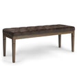 Waverly - Upholstered Tufted Ottoman Bench - Furniture Home Direct