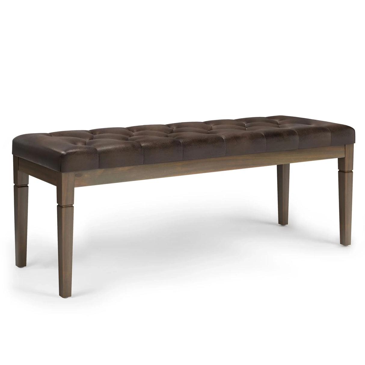 Waverly - Upholstered Tufted Ottoman Bench - Furniture Home Direct