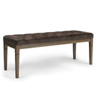 Waverly - Upholstered Tufted Ottoman Bench - Furniture Home Direct