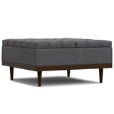 Mariah - Upholstered Lift Top Table Storage Ottoman - Furniture Home Direct